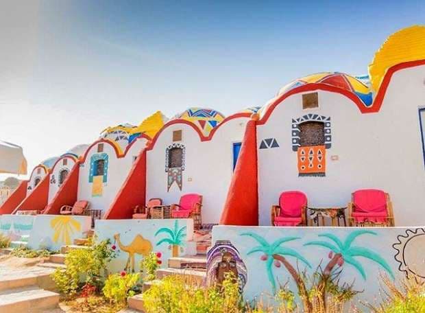 Day tour Aswan (trip to Nubian village by boat &Felucca ride)